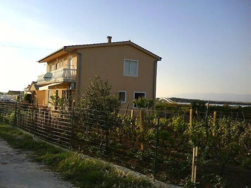 Apartment In Privlaka With Sea View, Balcony, Air Conditioning, W-Lan 667-3