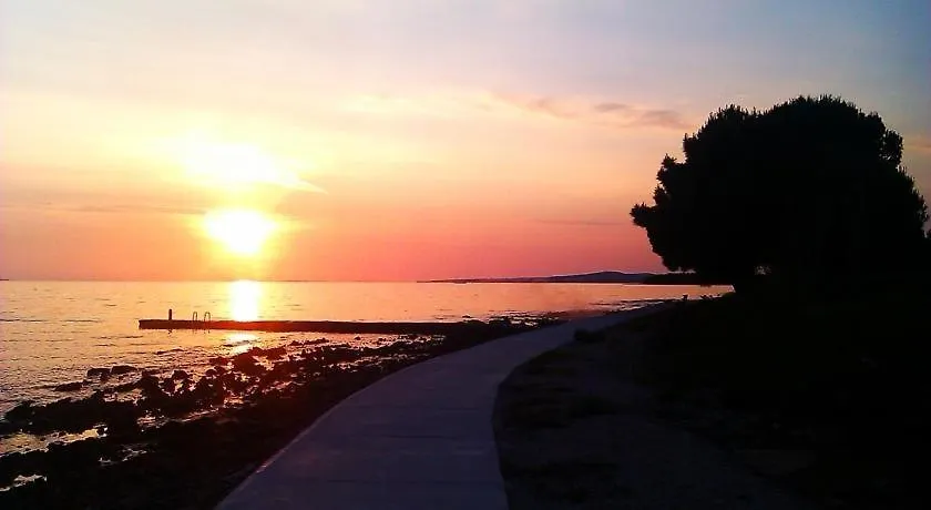Apartment In Privlaka With Sea View, Balcony, Air Conditioning, W-Lan 667-3 Croatia